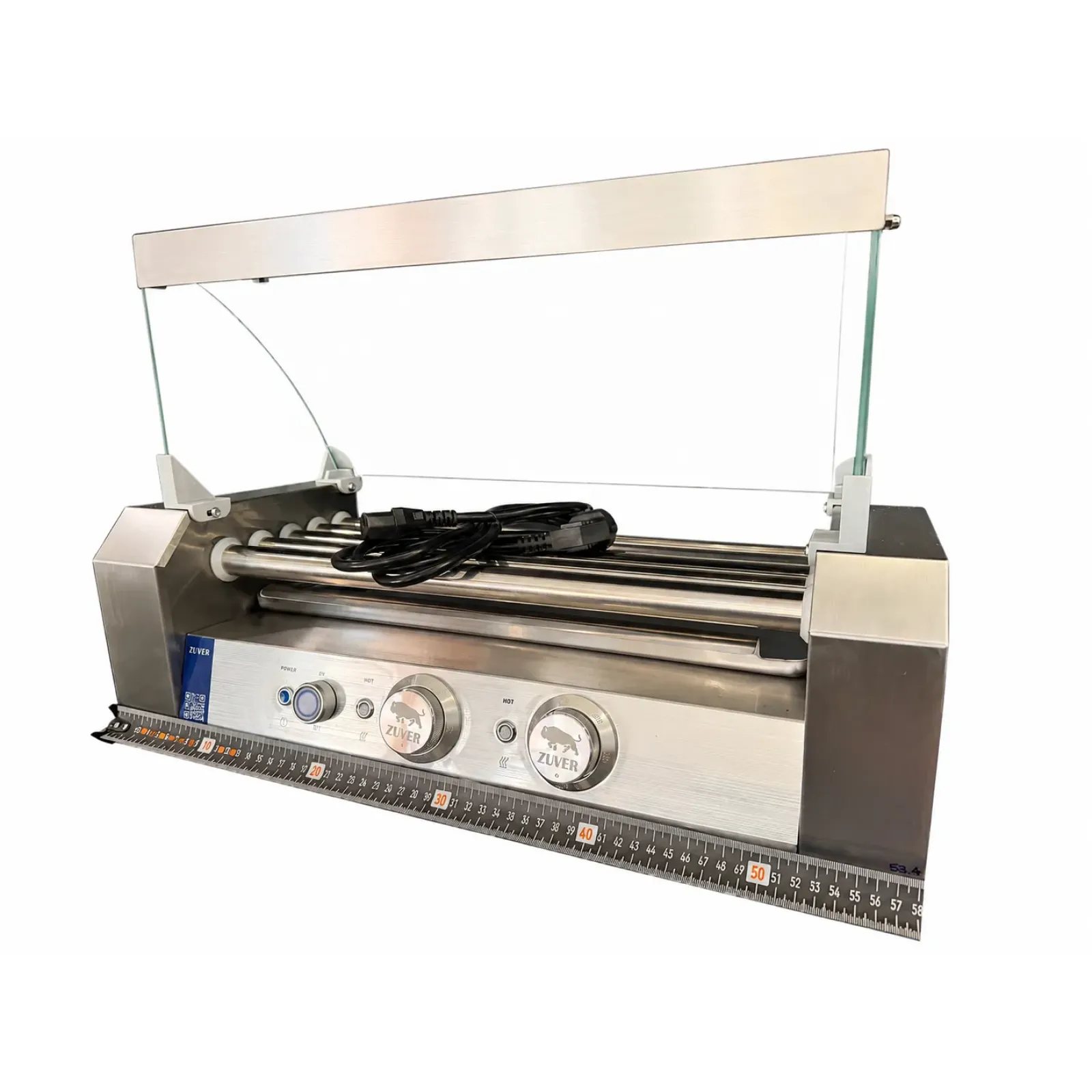 Гриль роликовый ZUVER Berlin Lux R2-5G без защитного стекла 750W
