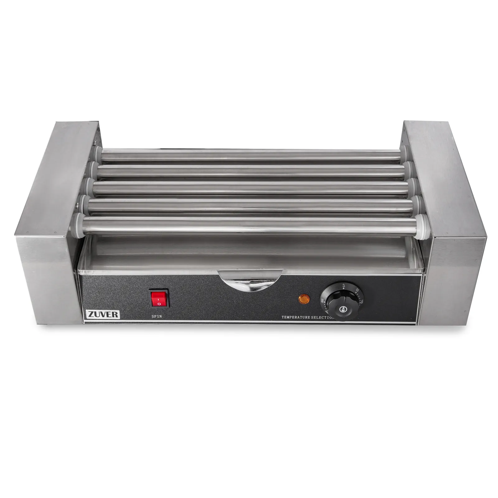 Гриль роликовий ZUVER Frankfurt Budget R5-1 без захисного скла 750W - 1