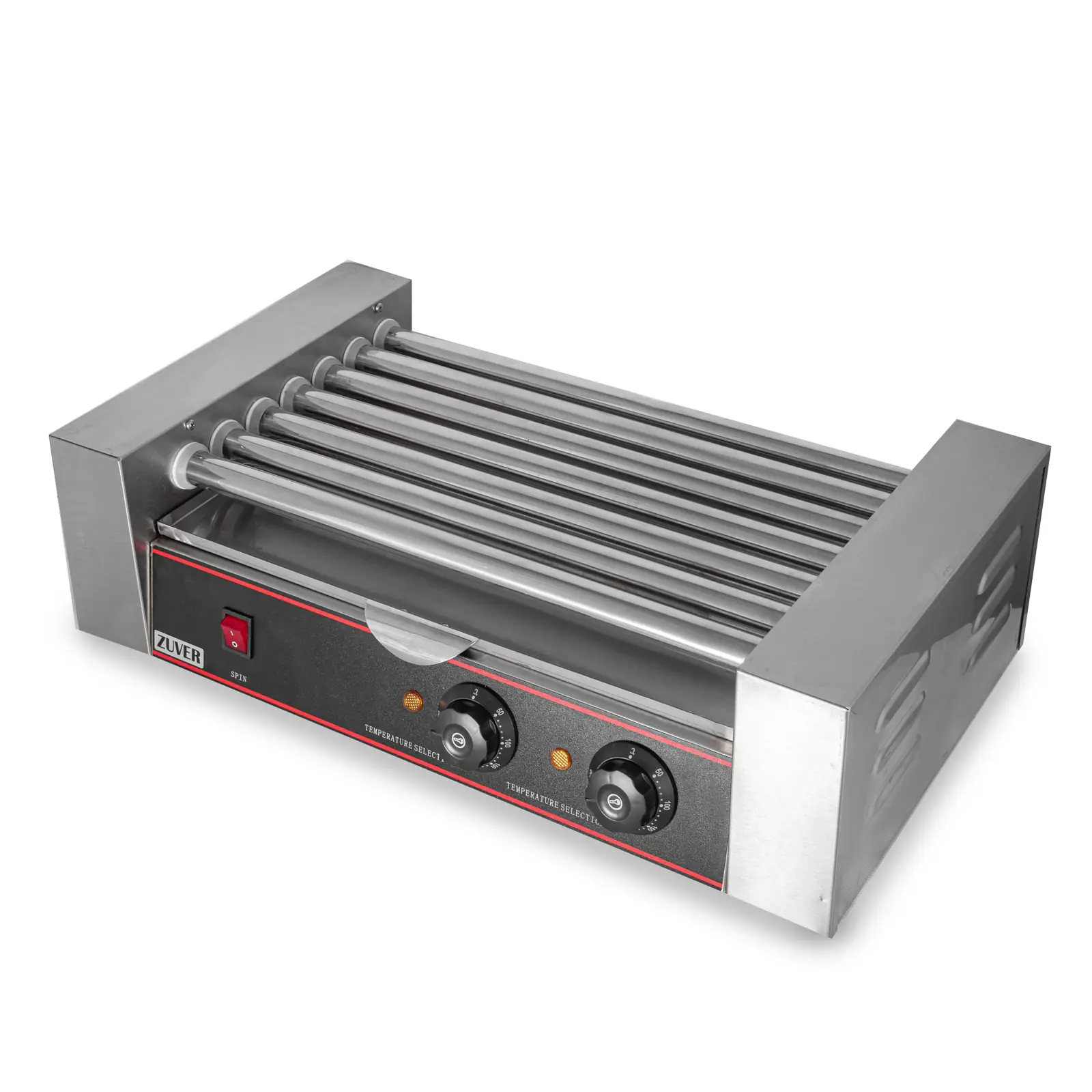 Гриль роликовый ZUVER Frankfurt Budget R7-2 без защитного стекла 1050W - 2