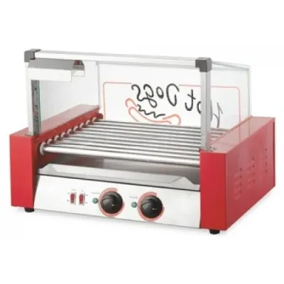 Гриль роликовый ZUVER Munich Premium R2-11CG Cubic Glass с защитным стеклом