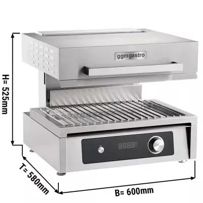 Гриль саламандра - 0,6 m GGM Gastro SMB60ES