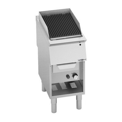 Гриль с вулканической лавой Газ (9 кВт) GGM Gastro GWGB479M