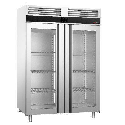 Холодильна шафа 1400-літрів GGM Gastro KF1400NDG-EF