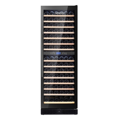 Холодильный шкаф для вина (объем: 350 л / 2 климат.зоны) GGM Gastro WKM350S-2N