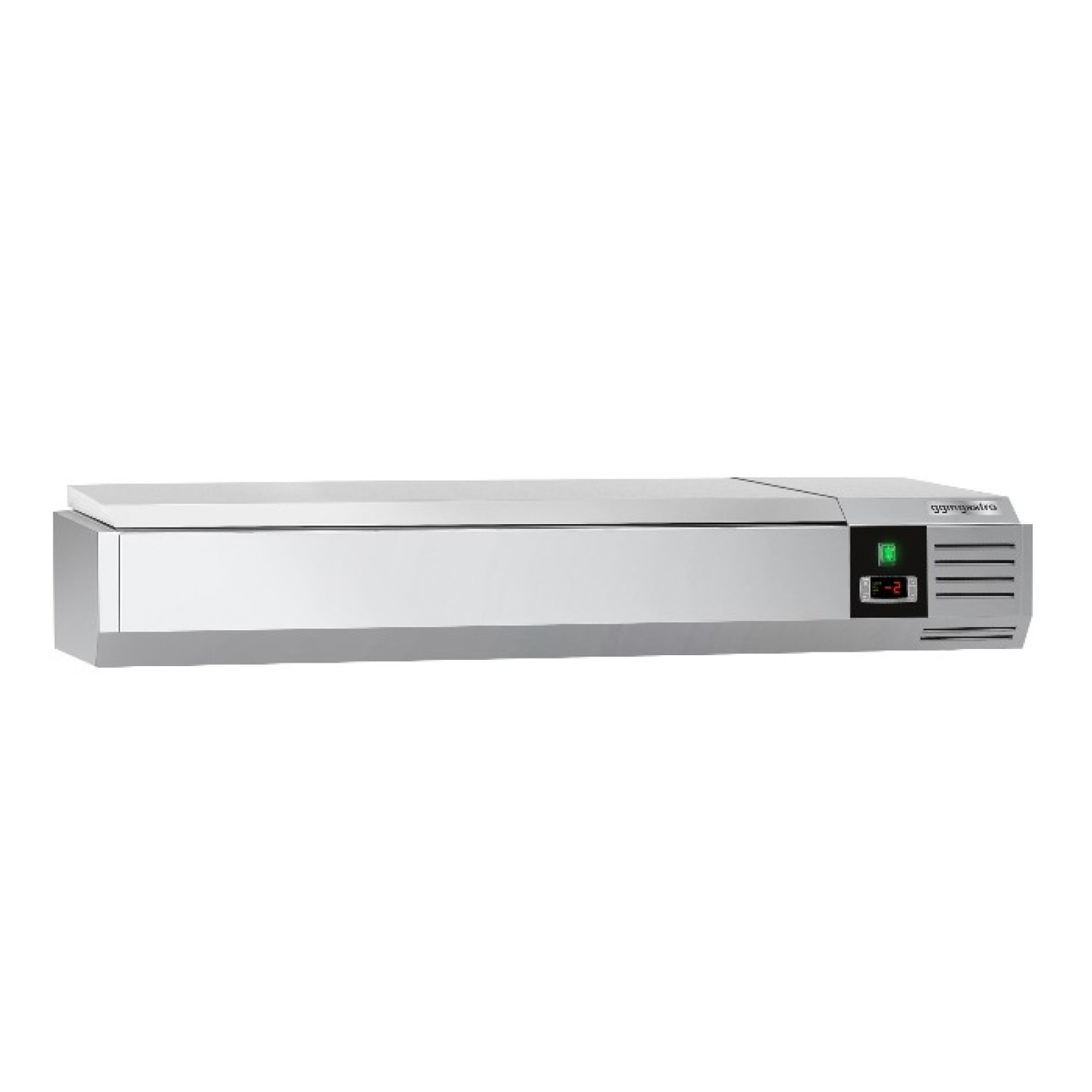 Холодильная витрина 1400x395мм - 6x GN 1/3 PREMIUM GGM Gastro AGG144END - 2