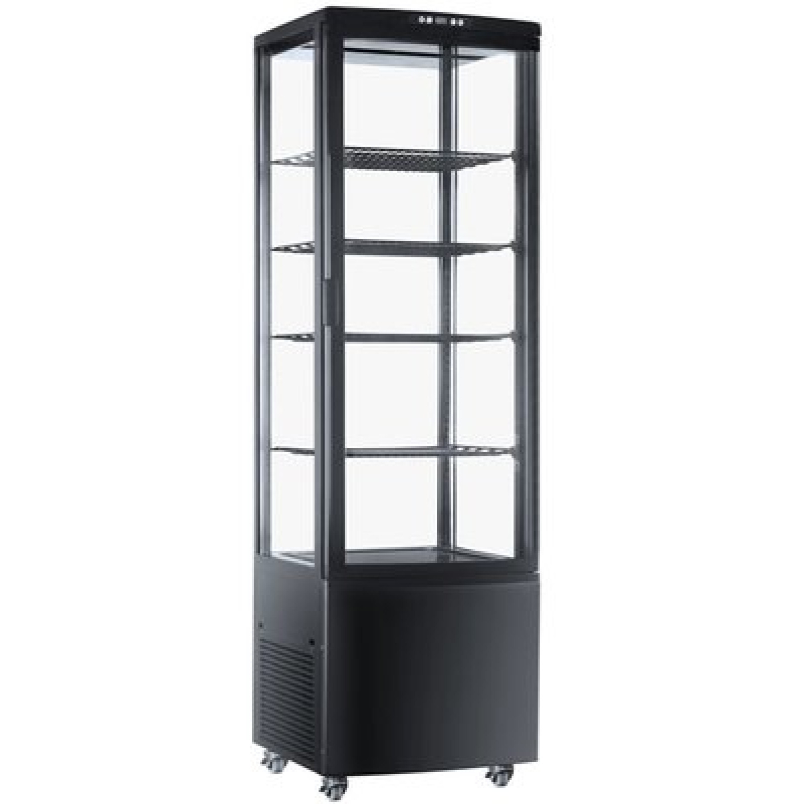 Холодильная витрина HURAKAN HKN-UPD238B BLACK