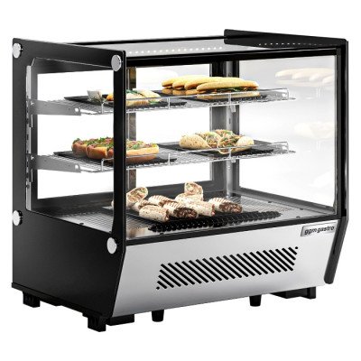 Холодильная настольная витрина - 120 Л. GGM Gastro TKVGNR120
