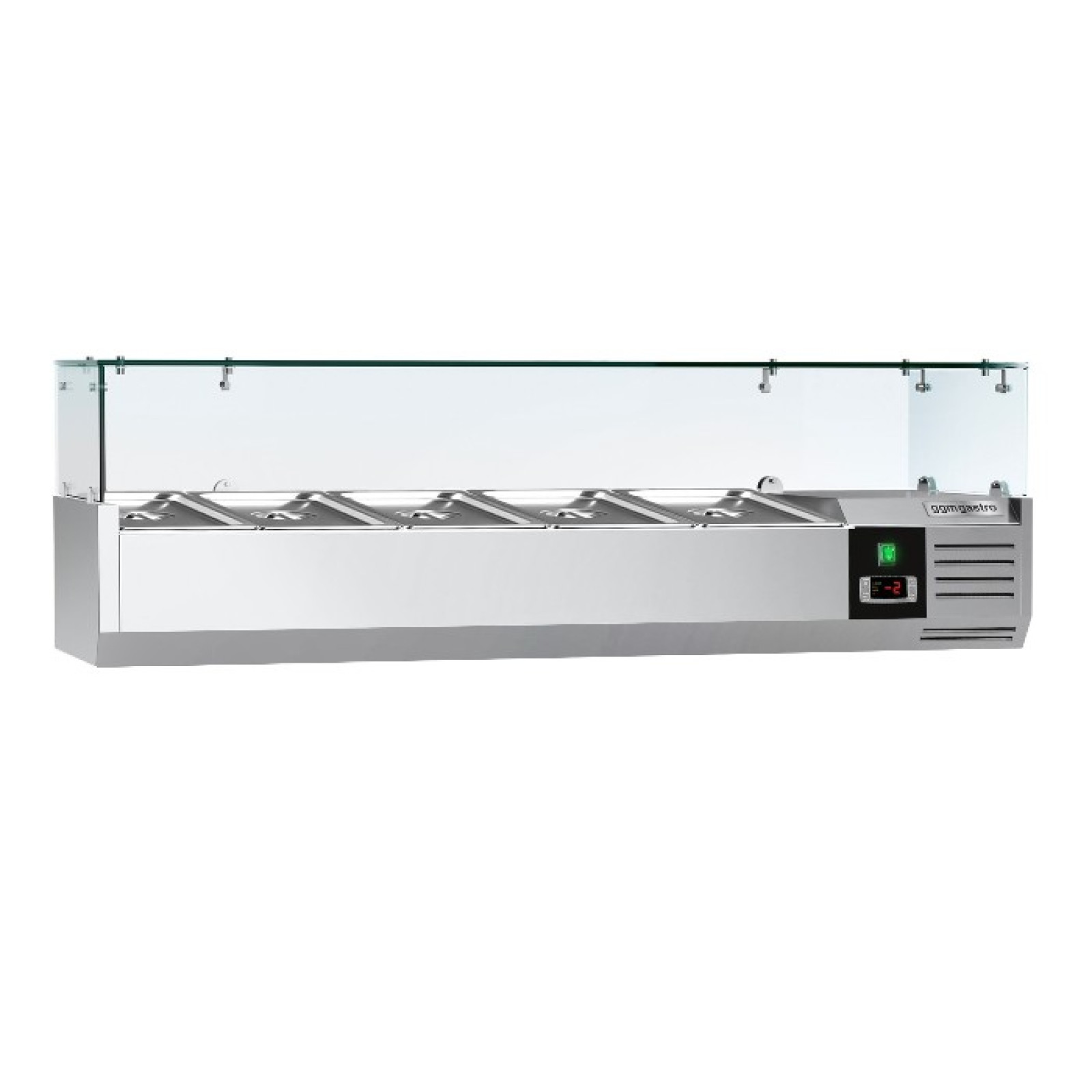 Холодильная витрина PREMIUM 1200x335мм GGM Gastro AGG123ND