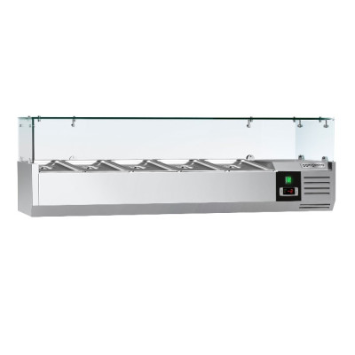 Холодильная витрина PREMIUM 1200x335мм GGM Gastro AGG123ND
