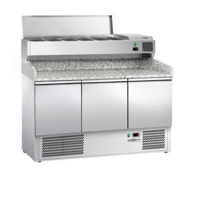 Холодильный стол для пиццы ECO 1,4 m x 0,7 m GGM Gastro POG147ND#AGG143END#07