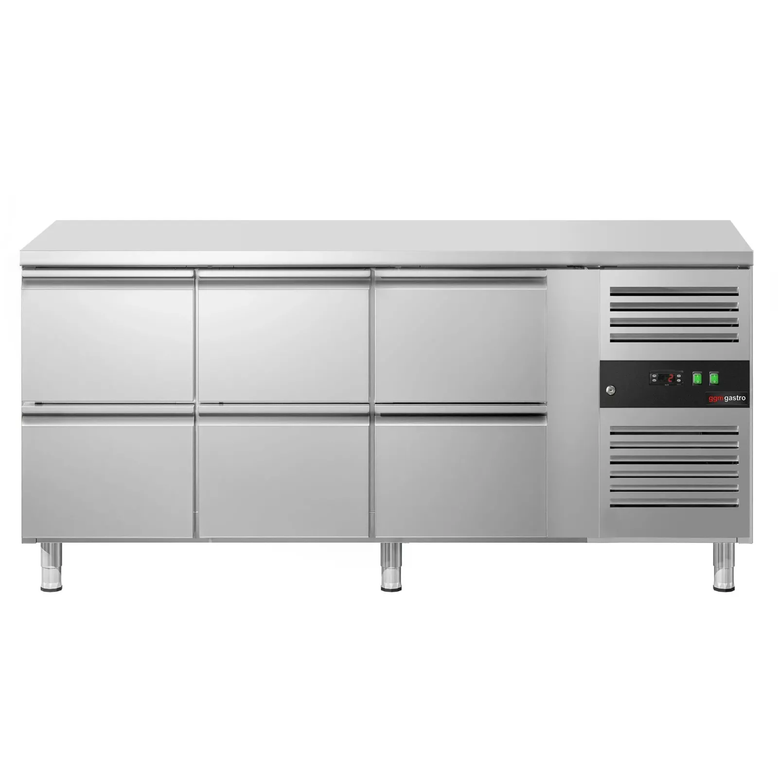 Холодильний стіл ECO GGM-Gastro KTJ187ND6 - 1