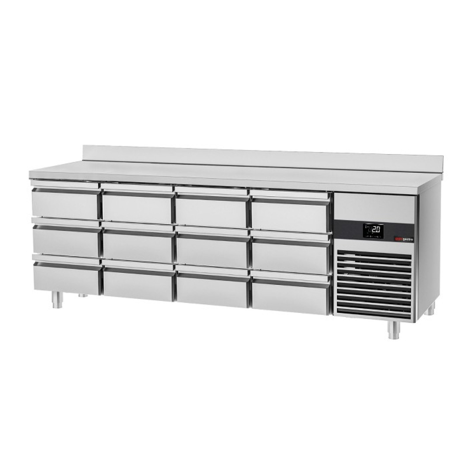 Холодильний стіл GGM Gastro KTF227AND-EF#12S