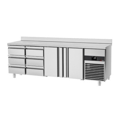 Холодильний стіл GGM Gastro KTF227AND-EF#2T#6S