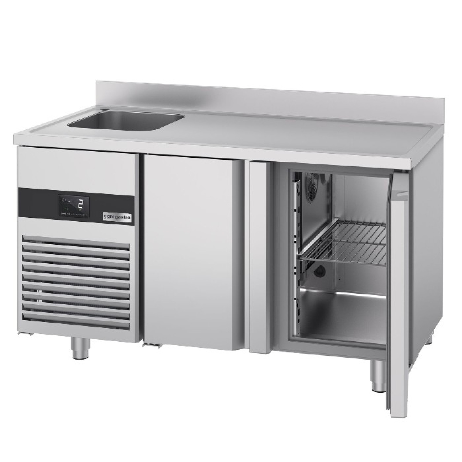 Холодильный стол GGM Gastro KTF270BAL-EF - 1
