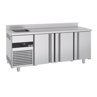 Холодильный стол GGM Gastro KTF420BAL-EF