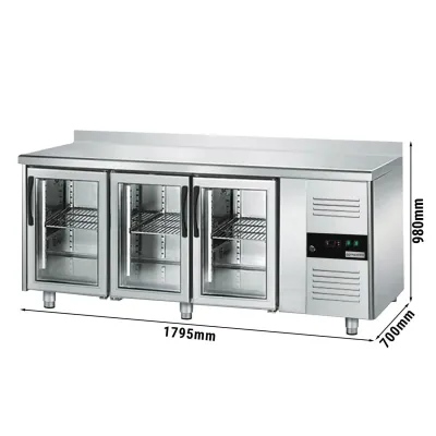 Холодильный стол для напитков PREMIUM - 1,8 x 0,7 m GGM Gastro KTS187AND#3G