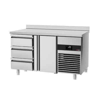 Холодильний стіл PREMIUM GGM Gastro KTF147AND-EF#1T#3S