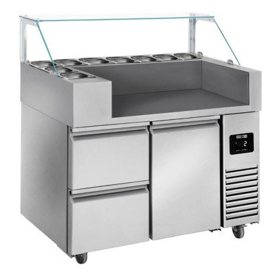 Холодильный стол саладетта - 1.21 x 0.7 м GGM Gastro ZBF127DN#SBF1212