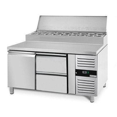 Холодильний стіл саладетта GGM Gastro ZBG157ND#SBS1212