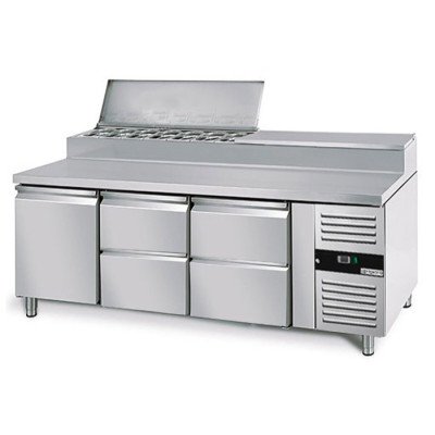 Холодильный стол саладетта GGM Gastro ZBG207ND#2#SBS1212