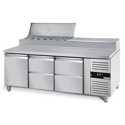 Холодильний стіл саладетта GGM Gastro ZBG207ND#3G