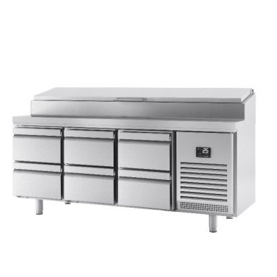 Холодильный стол саладетта GGM Gastro ZTI206#3#6SBI1212