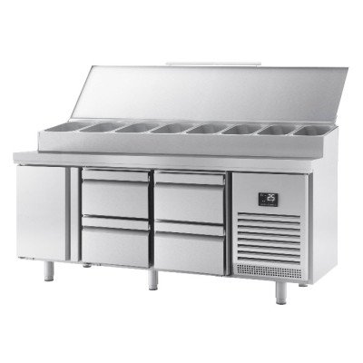 Холодильный стол саладетта GGM Gastro ZTI207#2#7SBI1212