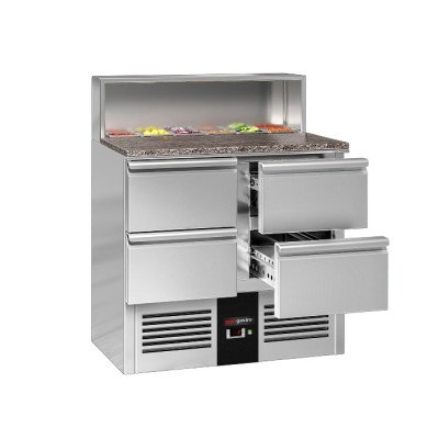 Холодильный стол саладетта PREMIUM GGM Gastro SAG97GND#2#SBG1212