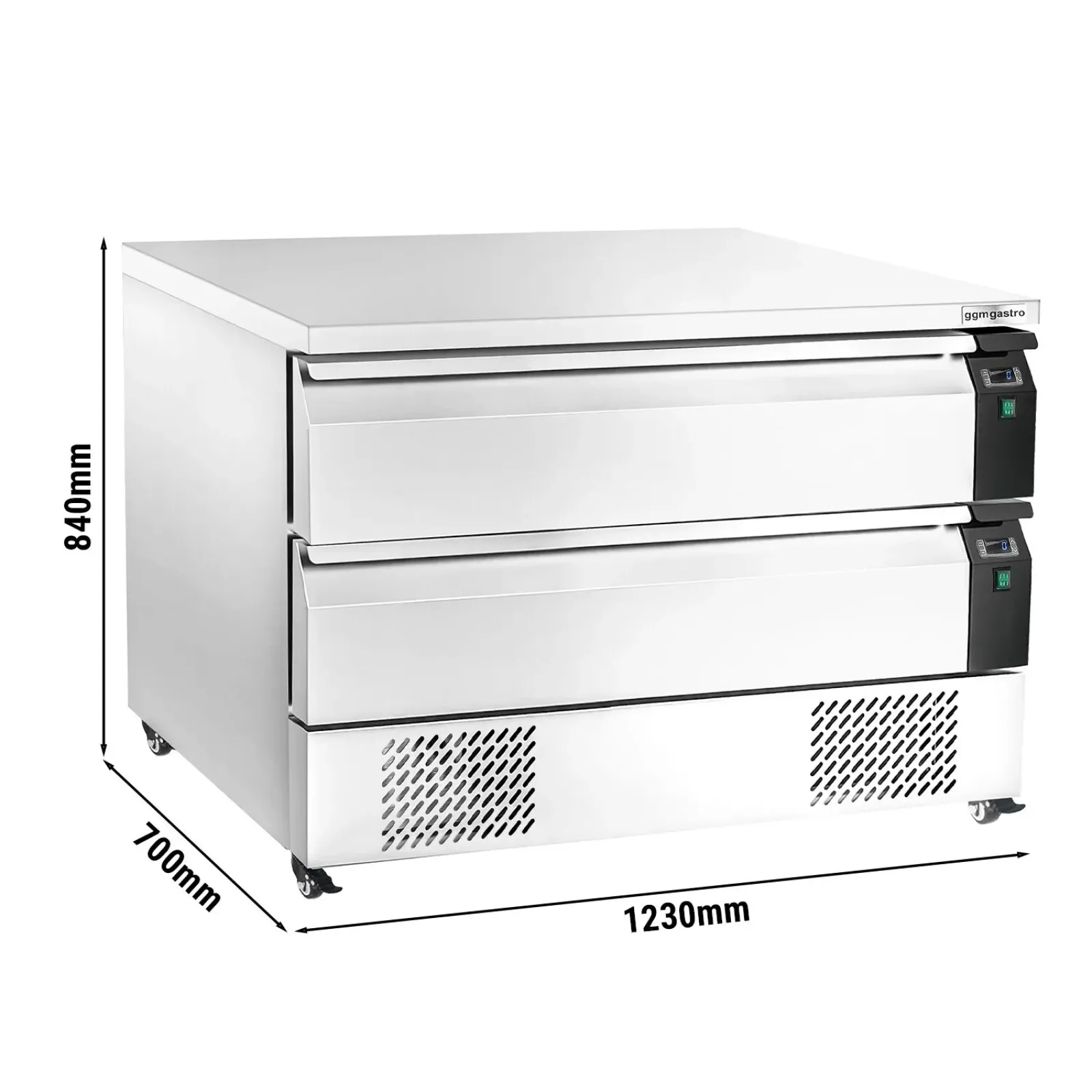 Холодильно-морозильний стіл GGM-Gastro TSSH2121 - 1