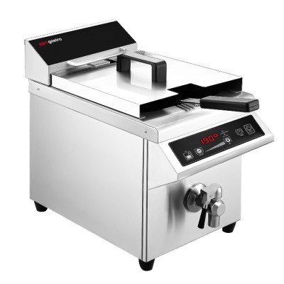 Индукционная фритюрница  ( обьем: 8 л ) GGM Gastro IFBZ8