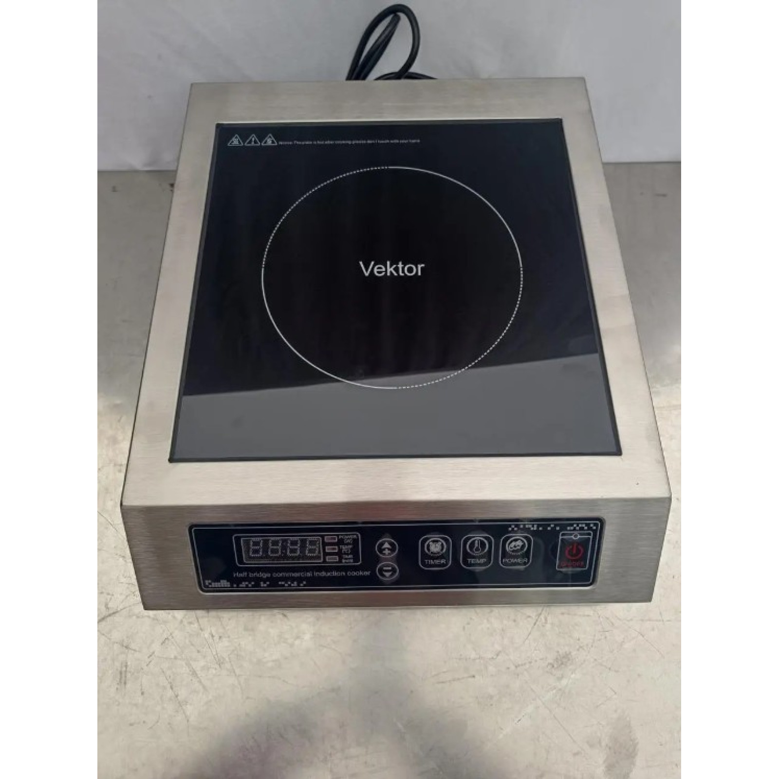Індукційна плита Vektor LS-A82 (таймер 24 год) - 6