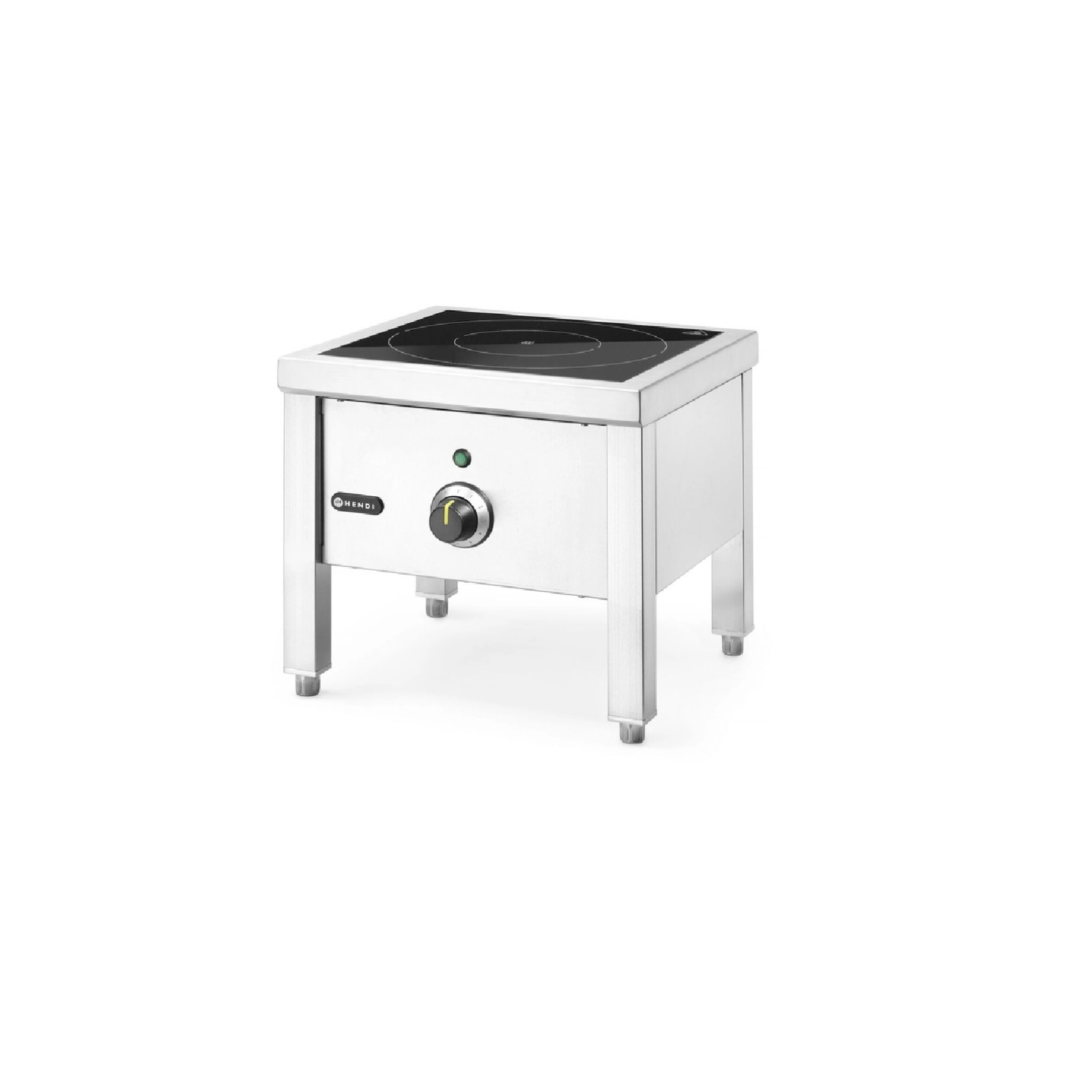 Індукційна плита високої потужності, HENDI 237670, 400V/5000W, 400x400x(H)380mm