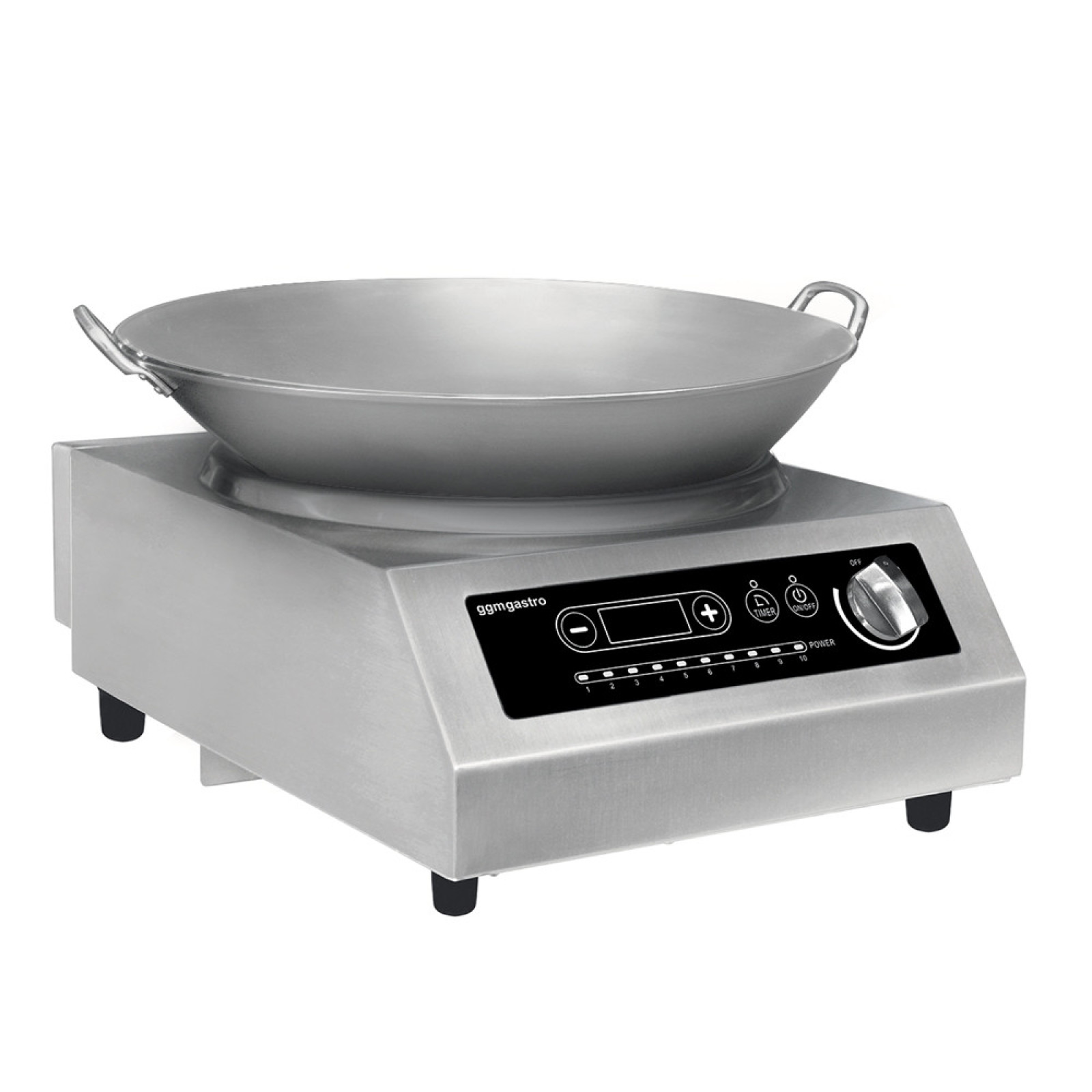 Індукційна плита вок (Wok) 3,5 кВт GGM Gastro IDS3