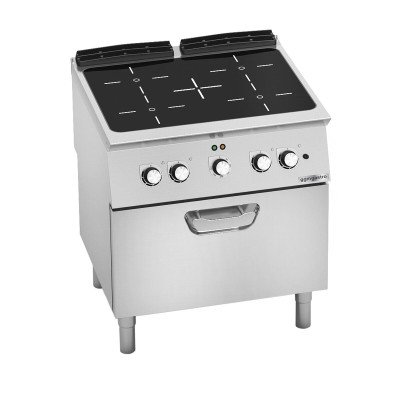 Инфракрасная плита c электрич. духовкой GGM Gastro IFHB873B+EBB4