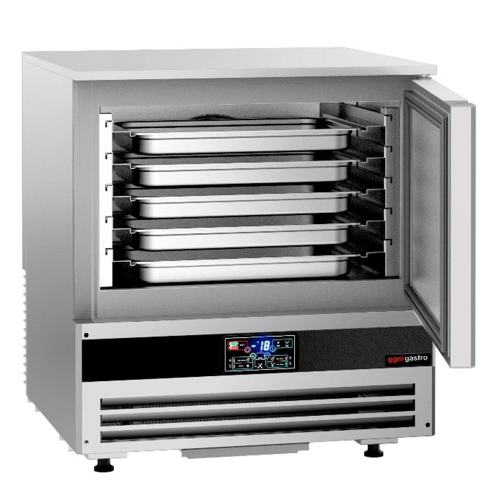 Камера шокового заморожування – 5x GN 1/1 + EN 400 x 600 mm GGM Gastro SFF546NR - 1