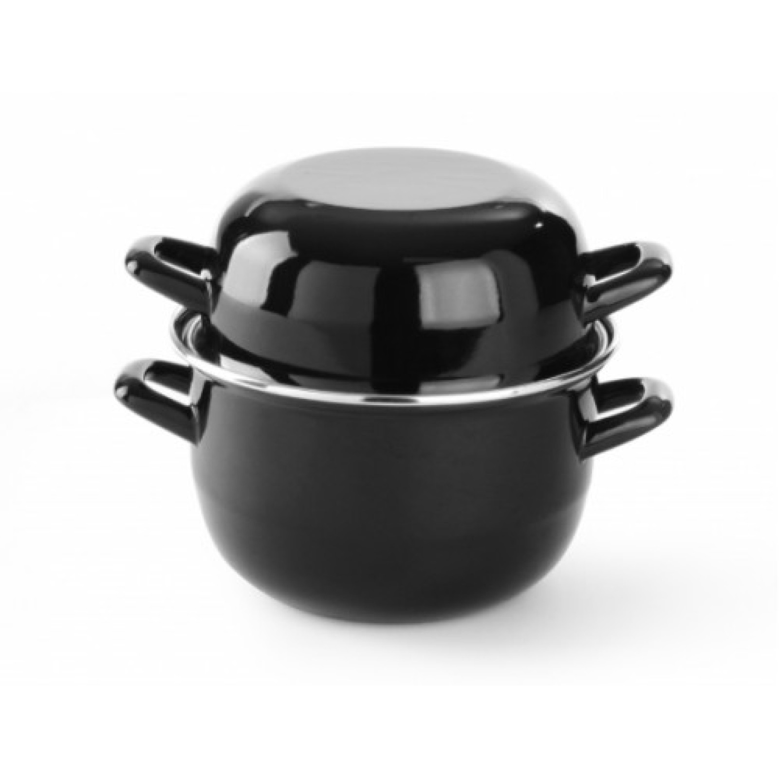 Каструля для мідій з кришкою, 2,3 л, Ø190 мм 625002 Hendi