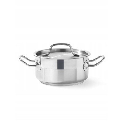 Каструля низька з кришкою Profi Line, 1,50 л, Ø160x(H)75 мм 830000 Hendi