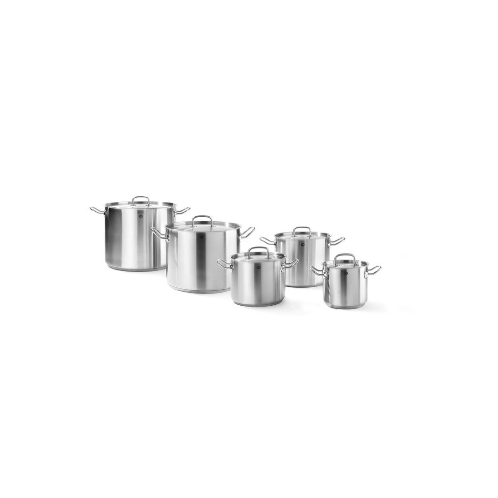 Каструля середня з кришкою Kitchen Line, 15 л, Ø320x(H)190 мм 836507 Hendi - 1