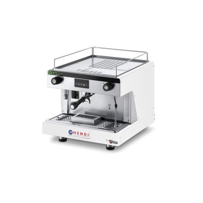Кофемашина Hendi Top Line By Wega – 1 группа, электронная, белая
