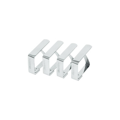 Кліпси для скатертини, компл. 4 шт., 50x40 мм 444023 Hendi 18/0 Stainless steel