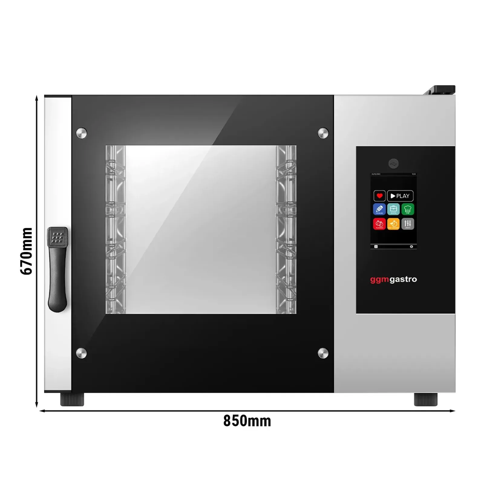 Комбінований пароконвектомат GGM-Gastro BB446N-TP - 3