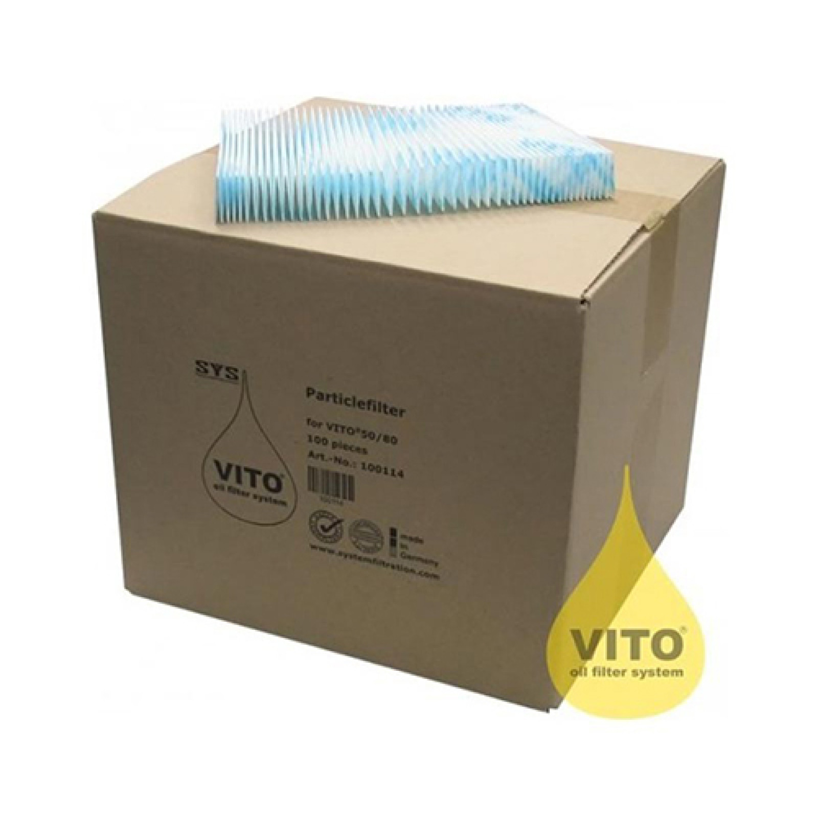 Комплект змінних фільтрів VITO V50/80