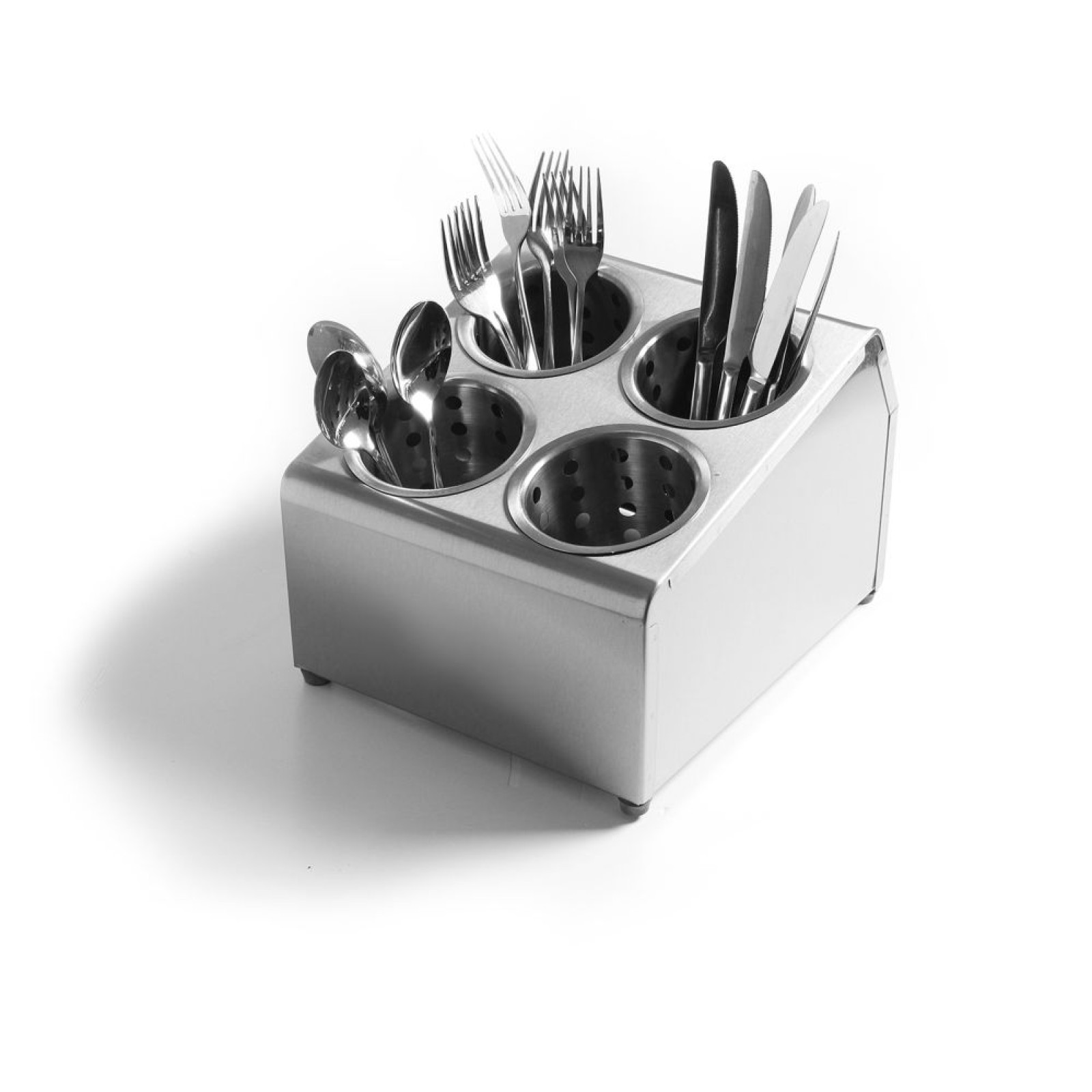 Контейнер для столових приладів - з 4 частин, 255x295x215 мм 552407 Hendi Stainless steel - 2