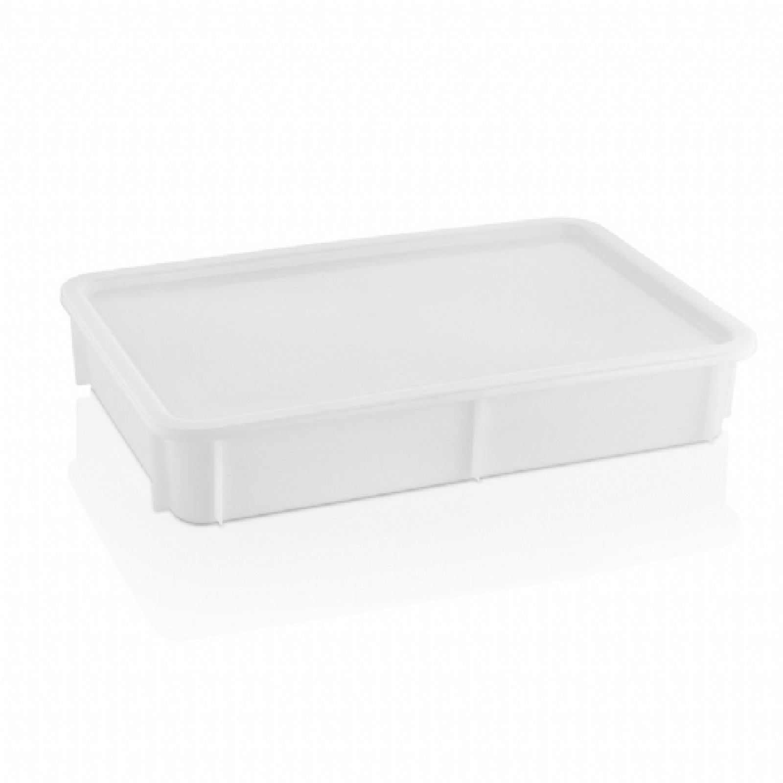 Контейнер для теста для пиццы 600*400*100 мм (PP) GPH--00100 Gastro Plast PP Белый