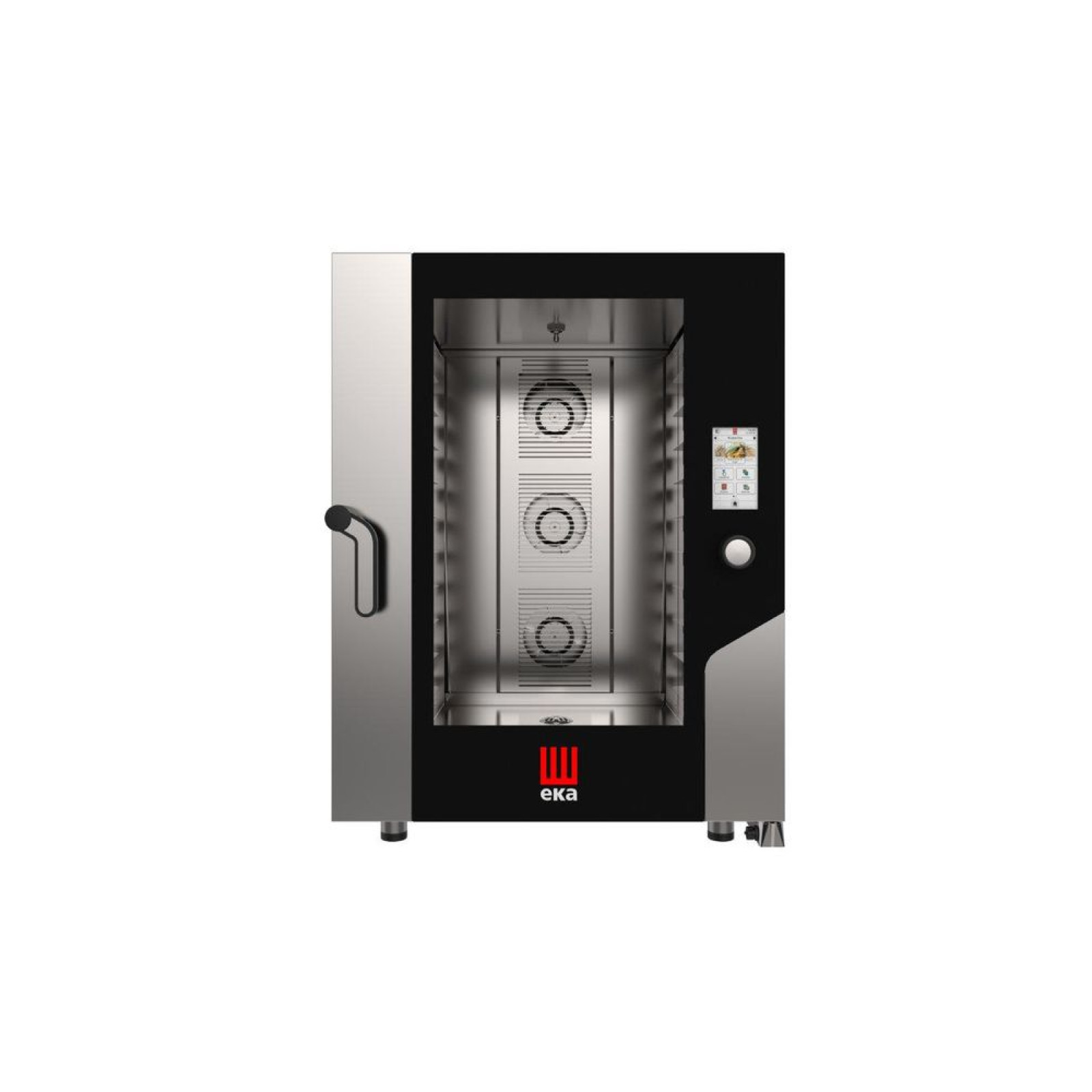 Конвектомат-Піч конвекційна парова Hendi MKF1064TS Millenial, Touch Screen Gastro для кондитерських виробів та випічки, електрична, з електронним керуванням 10x 600х400