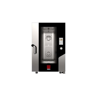 Конвектомат - печь конвекционная паровая Hendi MKF1111TS Millenial Touch Screen Gastro для гастрономии с системой мойки 11x GN 1/1, электрическая, с электронным управлением