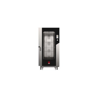 Конвектомат - Печь конвекционная паровая Hendi MKF2011TS Millenial Touch Screen Gastro для гастрономии с системой мойки тележек 20x GN 1/1, электрическая, с электронным управлением