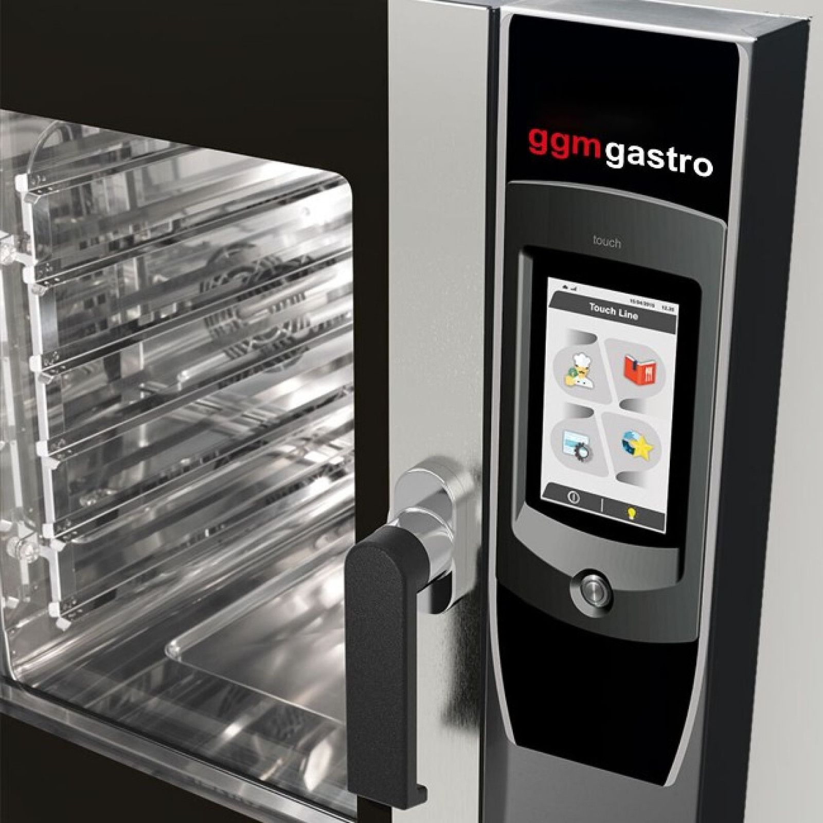Конвекционная кондитерская печь - 4 x EN 60 x 40 см GGM Gastro BHV760OH#EN - 3