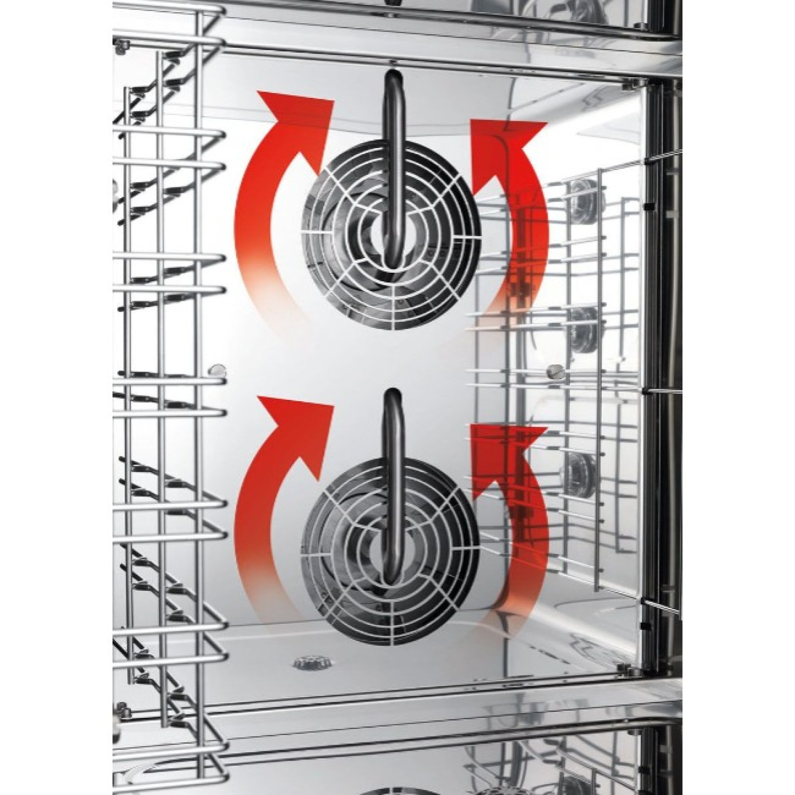Конвекційна піч з механічним керуванням 10x EN 40 x 60 cm GGM Gastro BKDV1200-2SM#HENV10N - 1