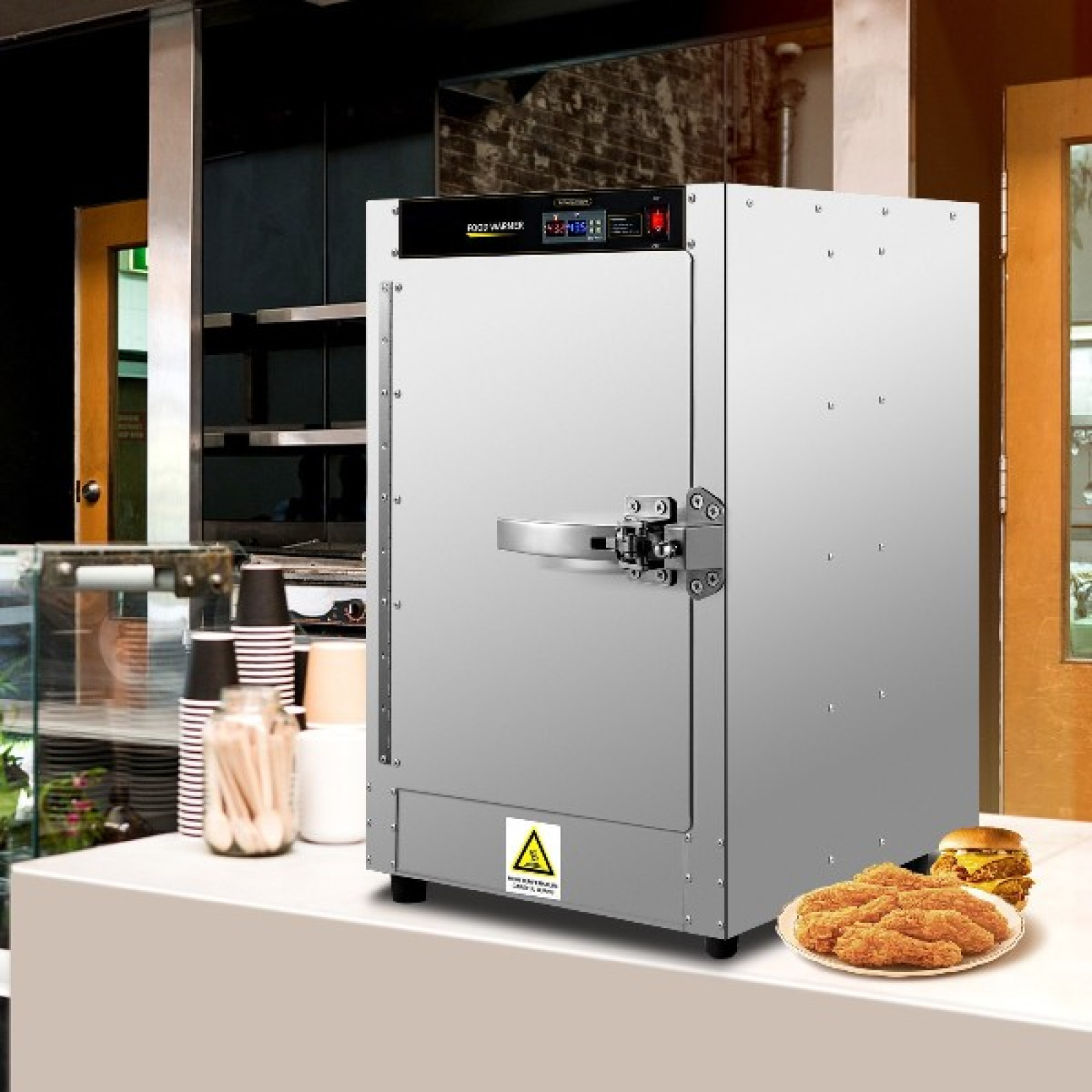 Коптильна електрична Zuver Hot Box Food Warmer - 11